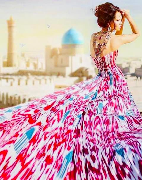 IL FASCINO DELLA SETA KHAN-ATLAS